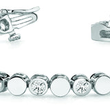 Multi-Diamond Fashion Tennis Bracelet