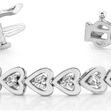 24 Round Diamond Line Bracelet