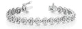 24 Round Diamond Line Bracelet