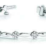 Multi-Diamond Fashion Tennis Bracelet