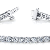 Multi-Diamond Line Fashion Bracelet
