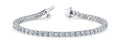 Multi-Diamond Line Fashion Bracelet