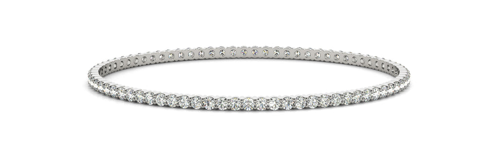 18K White Gold 1.71ctw Diamond Fashion Bracelet