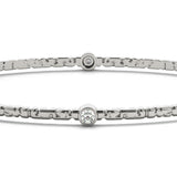 Diamond Round Multi-Stone Bracelet