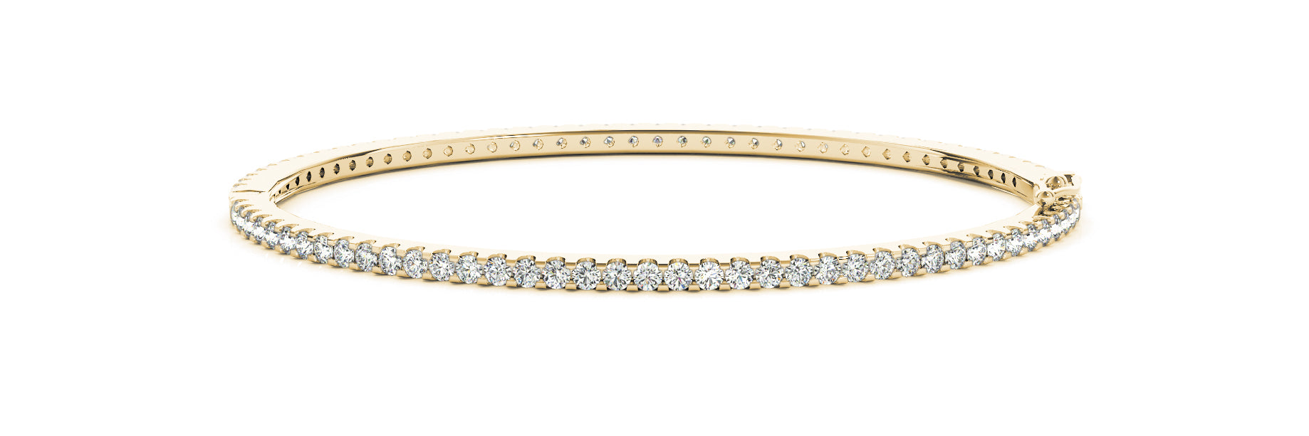 18K Yellow Gold Diamond Fashion Bracelet