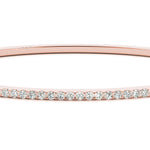 Rose Gold Diamond Fashion Bangle Bracelet