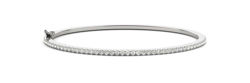 18K White Gold Diamond Fashion Bracelet