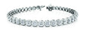 48-Stone Round Diamond Tennis Bracelet