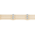 14K Yellow Gold 1/2 ct Diamond Fashion Bracelet