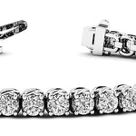36 Round Diamond Line Bracelet