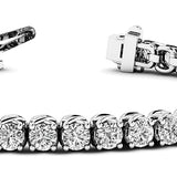 36 Round Diamond Line Bracelet