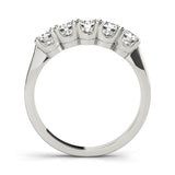 Multi-Diamond Gold Wedding Ring