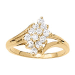 Diamond Multi-Stone Fashion Ring