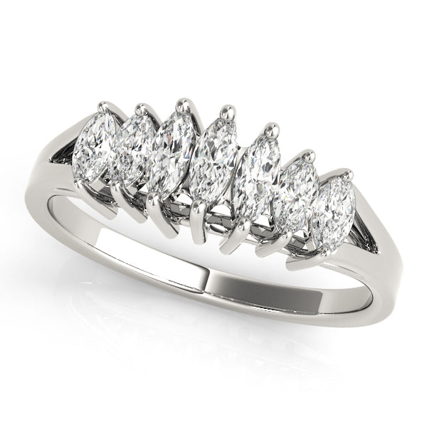 Marquise Diamond Wedding Ring