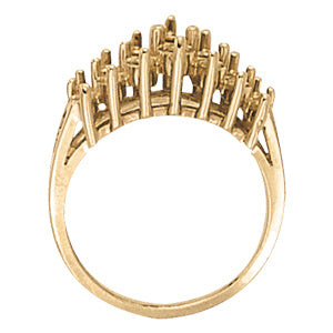Multi-Diamond Round Fashion Ring