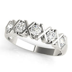 Multi-Diamond Wedding Ring