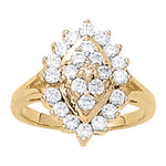 Diamond Multi-Stone Fashion Ring