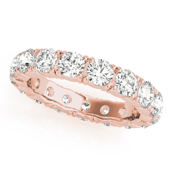14K Rose Gold 1.5ctw Diamond Wedding Ring