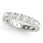 15-Stone Round Diamond Wedding Ring