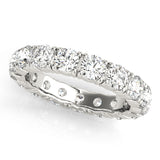 15-Stone Round Diamond Wedding Ring