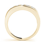 18K Yellow Gold 5-Stone Diamond Wedding Ring