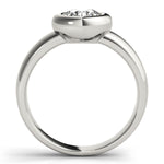 1.0 CT Round Diamond Solitaire Engagement Ring