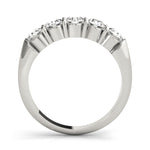 Multi-Diamond Gold Wedding Ring