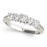Round Diamond Wedding Ring