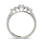 Round Diamond Wedding Ring