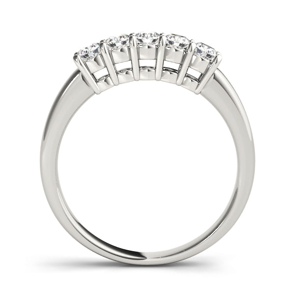 Platinum White Diamond Wedding Ring