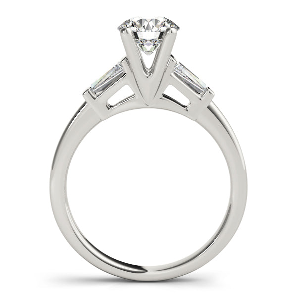 Platinum White Diamond Engagement Ring
