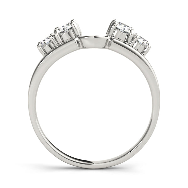 Round Diamond Wedding Ring | 1 CTW Bridal Band