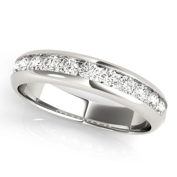 11-Diamond Round Wedding Ring