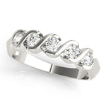 Multi-Diamond 14K Gold Wedding Ring