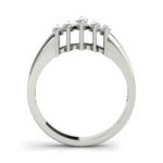 Marquise Diamond Multi-Stone Wedding Ring