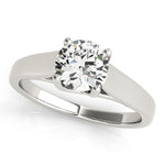 1.0 CT Round Diamond Engagement Solitaire Ring