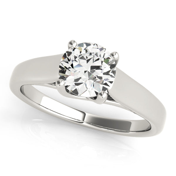 1.0 CT Round Diamond Engagement Solitaire Ring