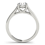 1.0 CT Round Diamond Engagement Solitaire Ring