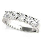 Multi-Diamond 14K Gold Wedding Ring