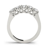 Multi-Diamond 14K Gold Wedding Ring