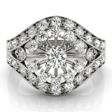 Multi-Diamond Fashion Statement Ring