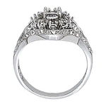 Multi-Diamond Fashion Statement Ring