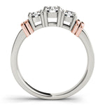 14K Rose Gold 1ctw Round Diamond Engagement Ring