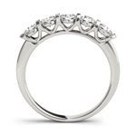 Multi-Diamond Gold Wedding Ring
