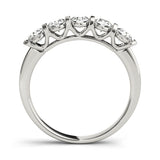 Multi-Diamond Gold Wedding Ring