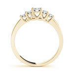 14K Yellow Gold 1 ct Diamond Wedding Ring