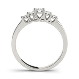 Round Diamond Wedding Ring Premium Metal
