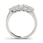 Princess Diamond Multi-Stone Wedding Band