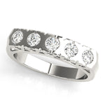 Multi-Diamond Wedding Ring