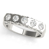 Multi-Diamond Wedding Ring